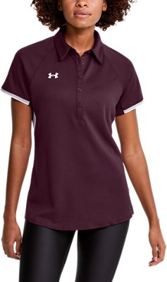 womens under armour polos