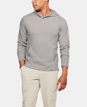 Men's UA Microthread Fleece Popover 1 Color Available $70