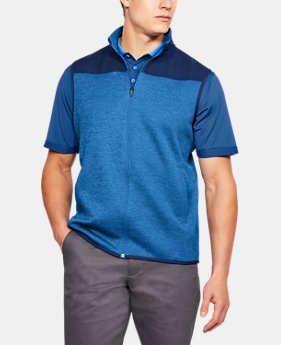 Men's UA SweaterFleece Full Zip Vest 2 Colors Available $65