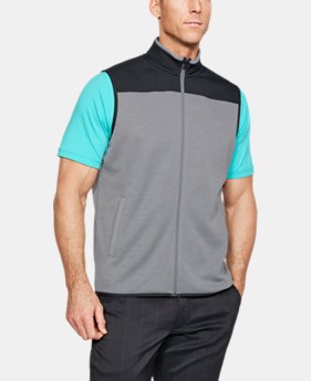 Men's UA SweaterFleece Full Zip Vest 1 Color Available $65
