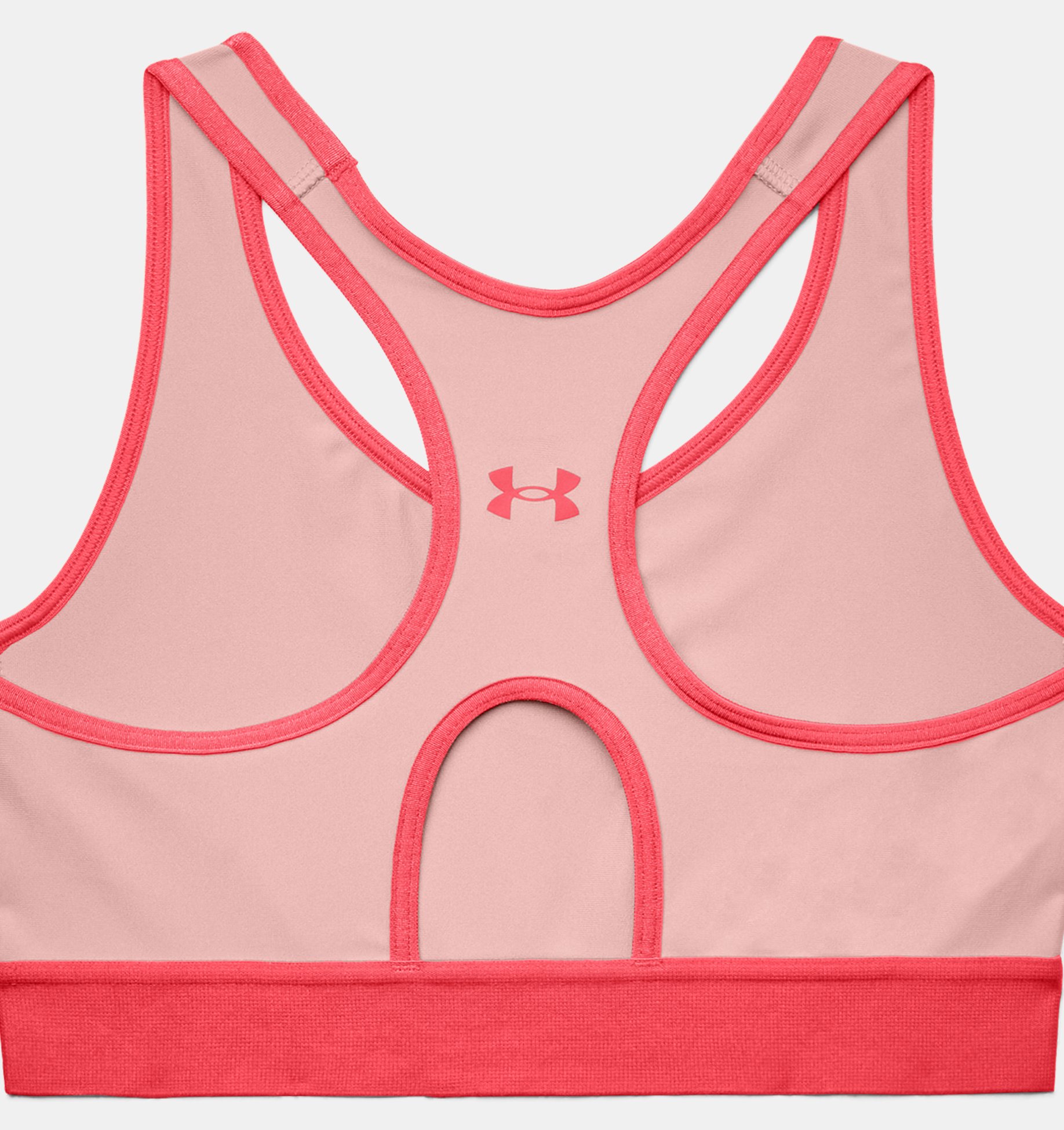  Under Armour Women's Armour Mid Keyhole Sports Bra, Electro  Pink (695)/Retro Pink, X-Small : Clothing, Shoes & Jewelry
