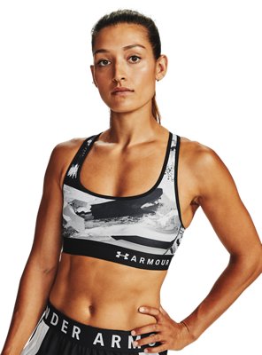 under armour mid sports bra