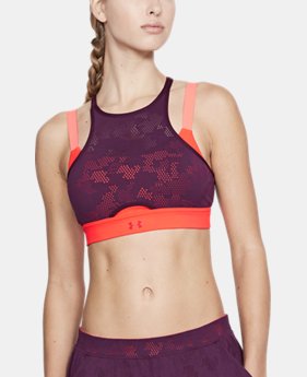 New Arrival Women's UA Vanish Mid Vent Sports Bra 1 Color $55