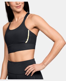 Women's UA Breathelux Perforated Mid Sports Bra 2 Colors $70