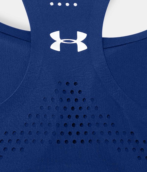 Women's UA Breathelux Perforated Mid Sports Bra | Under Armour US