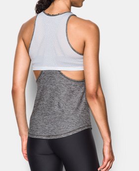 Women's UA Flashy Faux 2-in-1 Tank 1 Color $34.99