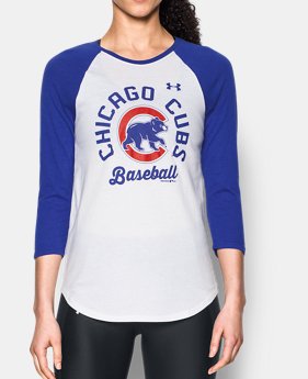 Women's Chicago Cubs ¾ Sleeve T-Shirt 1 Color $34.99
