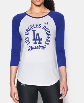 Women's Los Angeles Dodgers ¾ Sleeve T-Shirt 1 Color $34.99