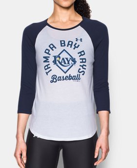 Women's Tampa Bay Rays ¾ Sleeve T-Shirt 1 Color $34.99
