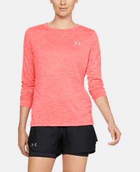 Women's UA Tech™ Twist Crew Long Sleeve FREE U.S. SHIPPING 1 Color Available $29.99