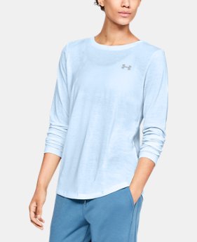 Women's UA Threadborne™ Twist Long Sleeve Crew 1 Color Available $34.99