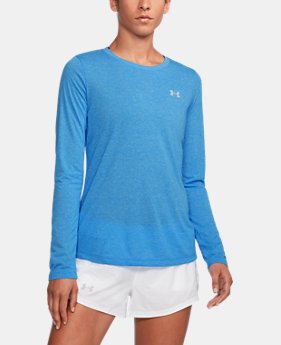 Women's UA Threadborne™ Twist Long Sleeve Crew 3 Colors $20.99 to $26.24