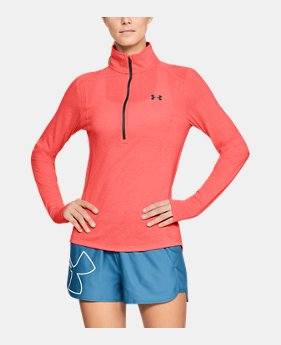 Women's UA Threadborne™ Twist ½ Zip FREE U.S. SHIPPING 2 Colors Available $49.99
