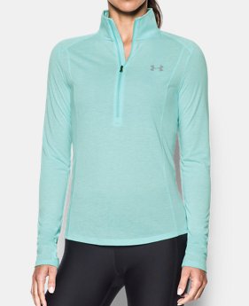 Women's UA Threadborne™ Twist ½ Zip 3 Colors Available $29.99 to $37.49