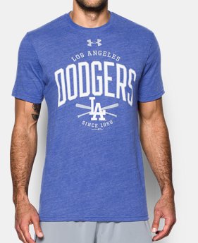 Men's Los Angeles Dodgers Tri-Blend T-Shirt $34.99