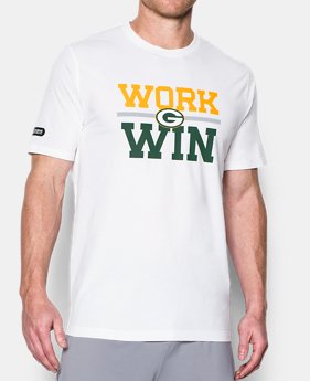 Men's NFL Combine Authentic Work Win T-Shirt 2 Colors $35