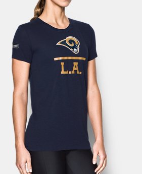 Women's NFL Combine Authentic Lockup T-Shirt 1 Color Available $35