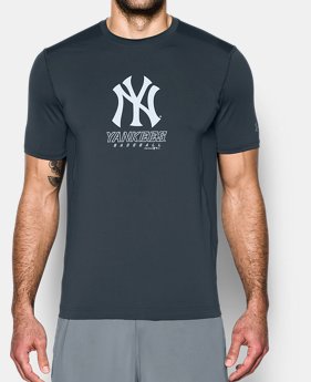 Men's New York Yankees UA Raid T-Shirt 1 Color Available $29.99