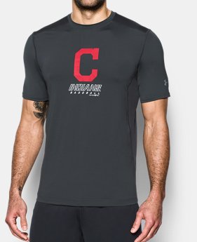 Men's Cleveland Indians UA Raid T-Shirt 1 Color Available $29.99