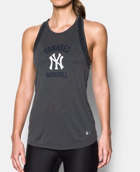 Women's New York Yankees UA Tech™ Mesh Tank 1 Color Available $24.74