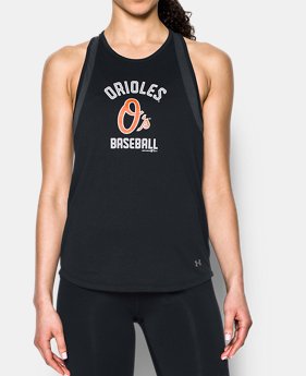 Women's Baltimore Orioles UA Tech™ Mesh Tank FREE U.S. SHIPPING 1 Color Available $32.99