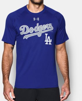Men's Los Angeles Dodgers UA Tech™ T-Shirt 1 Color Available $34.99