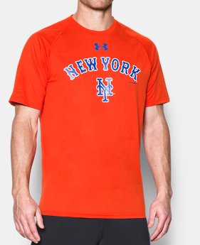 Men's New York Mets UA Techâ„¢ T-Shirt 1 Color $20.24