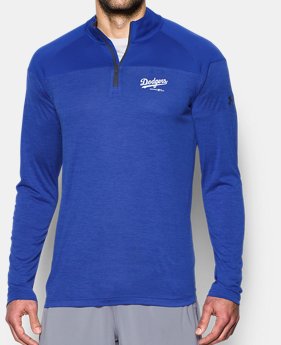Men's Los Angeles Dodgers UA Tech™ ¼ Zip 1 Color $59.99