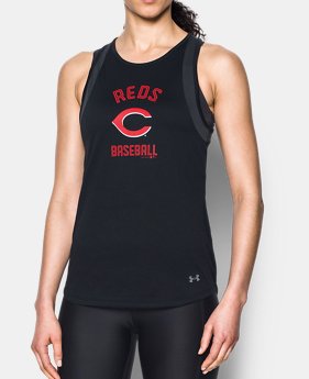 Women's Cincinnati Reds UA Tech™ Mesh Tank 1 Color $32.99