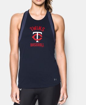 Women's Minnesota Twins UA Tech™ Mesh Tank 1 Color $32.99