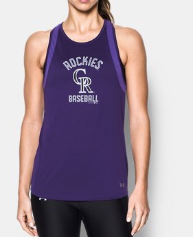 Women's Colorado Rockies UA Tech™ Mesh Tank 1 Color $32.99