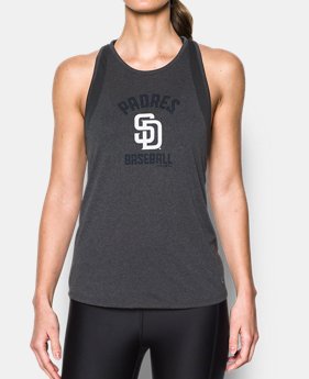 Women's San Diego Padres UA Tech™ Mesh Tank 1 Color Available $32.99