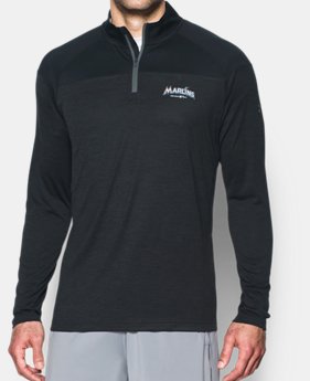Men's Miami Marlins UA Tech™ ¼ Zip 1 Color $59.99