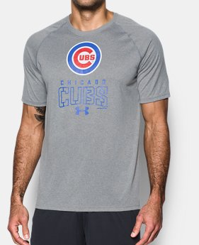 Men's Chicago Cubs UA Tech™ T-Shirt 1 Color Available $34.99