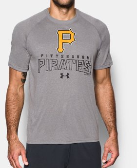 Men's Pittsburgh Pirates UA Techâ„¢ T-Shirt 1 Color $34.99