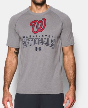 Men's Washington Nationals UA Tech™ T-Shirt 1 Color Available $34.99