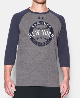 Men's New York Yankees ¾ Sleeve T-Shirt 1 Color $44.99