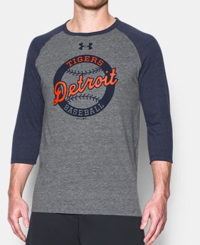Men's Detroit Tigers ¾ Sleeve T-Shirt 1 Color $33.99