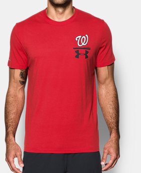 Men's Washington Nationals Logo T-Shirt 1 Color Available $34.99
