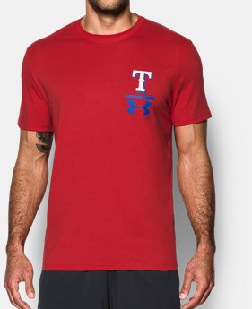 Men's Texas Rangers Logo T-Shirt 1 Color $34.99
