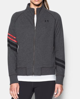 Women's UA French Terry Warm-Up Jacket 1 Color $59.99