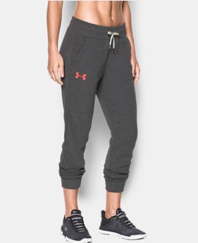 Women's UA Favorite Fleece Wordmark Graphic Pants 2 Colors $38.99