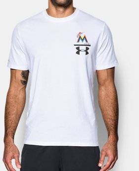 Men's Miami Marlins Logo T-Shirt $26.99