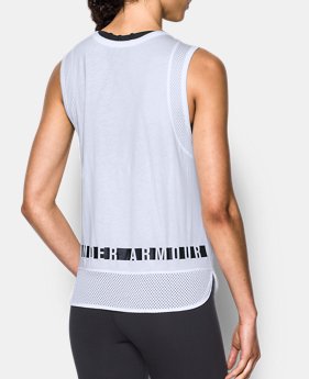 Women's UA Favorite Mesh Graphic Tank 1 Color $39.99