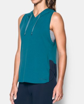 Women's UA Favorite Mesh Sleeveless Hoodie 1 Color $39.99