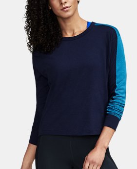 Women's UA Favorite Mesh Graphic Long Sleeve 1 Color $44.99
