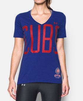 Women's Chicago Cubs Offshore V-Neck 1 Color $34.99