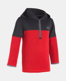 Boys' Pre-School UA ¼ Zip Hoodie 1 Color $34.99