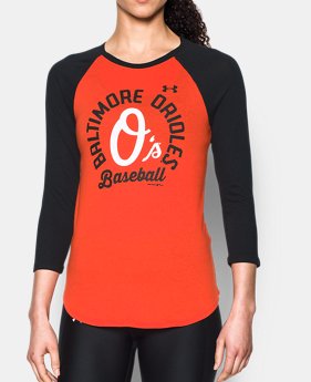 Women's Baltimore Orioles ¾ Sleeve T-Shirt 1 Color $34.99