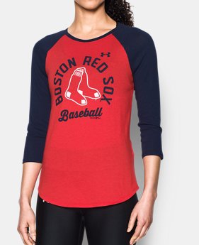 Women's Boston Red Sox ¾ Sleeve T-Shirt 1 Color $34.99